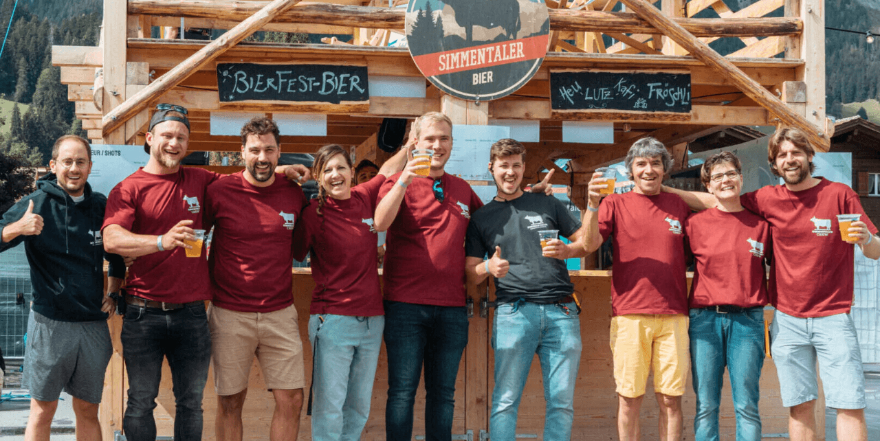 Das Team der Simmentaler Braumanufaktur